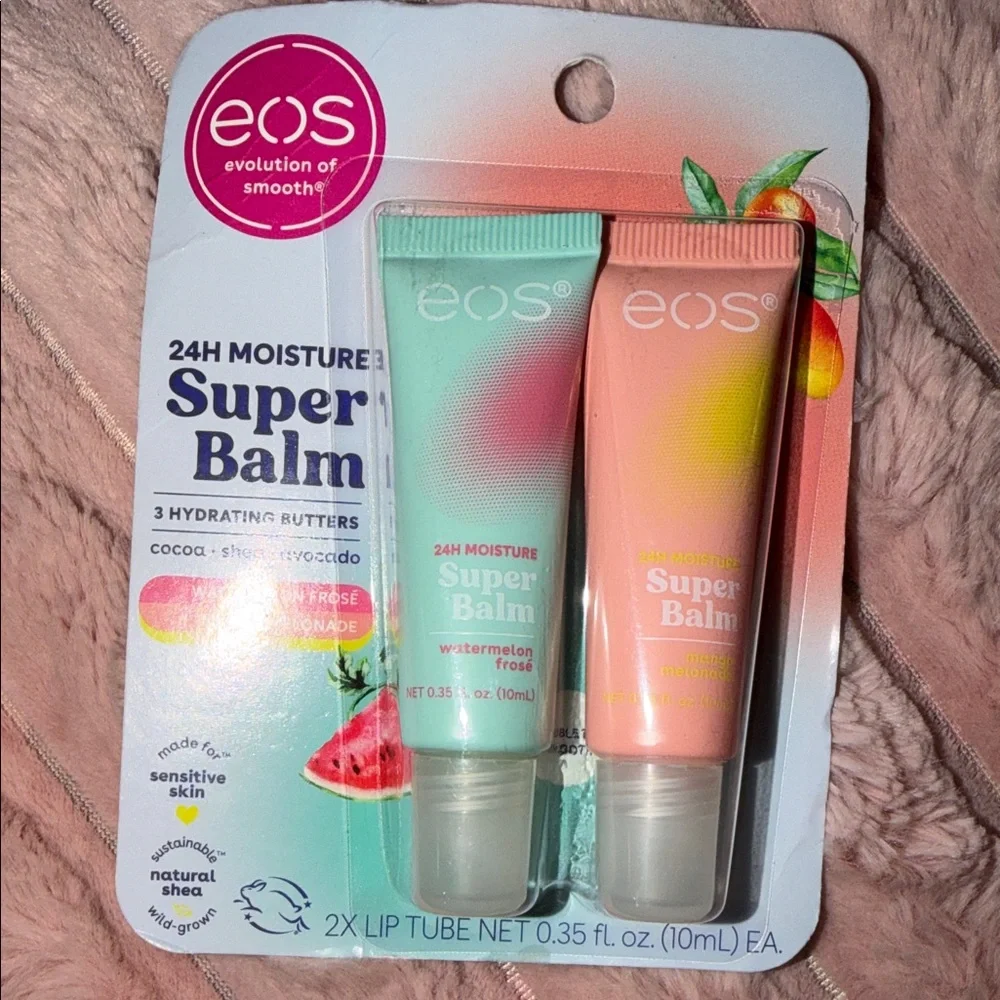 Eos 24HR Moisture Super Balm-‎ Watermelon & Mango 🥭 🍉